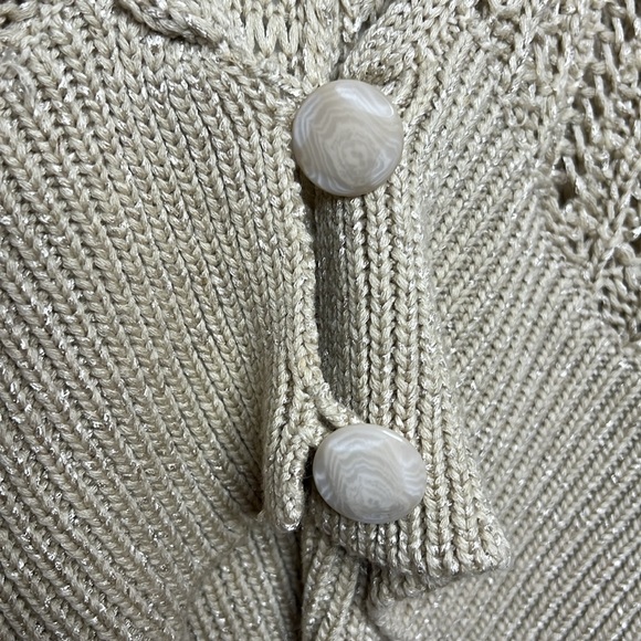 MOTH Anthropologie Dolman Slouchy Oversized Chunky Knit Cardigan Boho Sweater - Picture 5 of 12